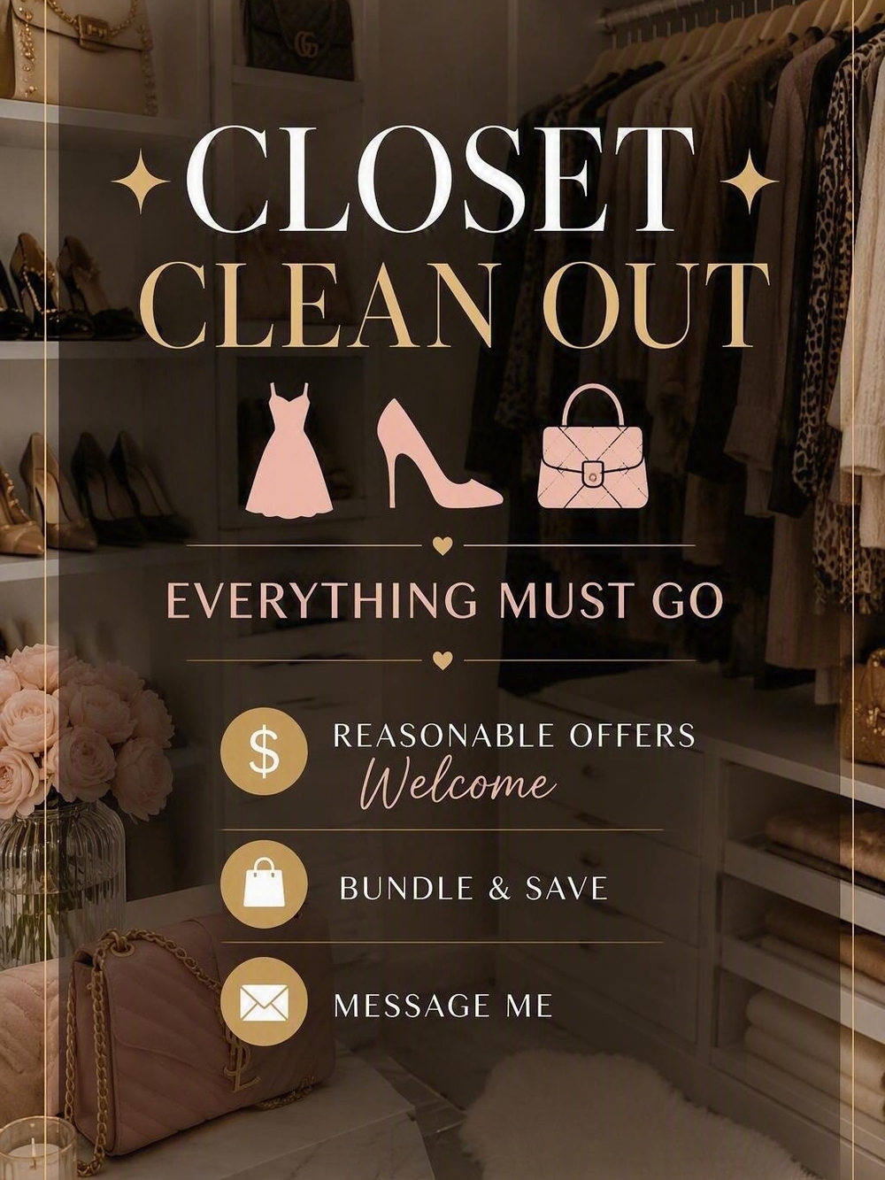 Closet Clean Out " - Picture 1 of 1